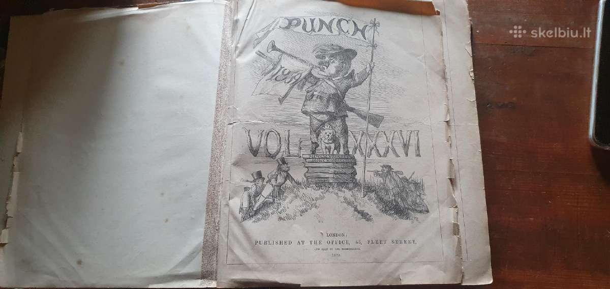 1859-1863 Punch, or the London Charivari - nuotraukos Nr. 2