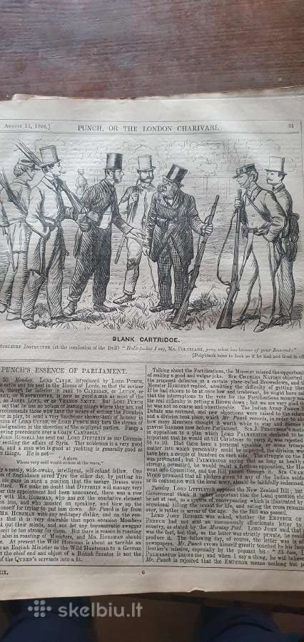 1859-1863 Punch, or the London Charivari - nuotraukos Nr. 4