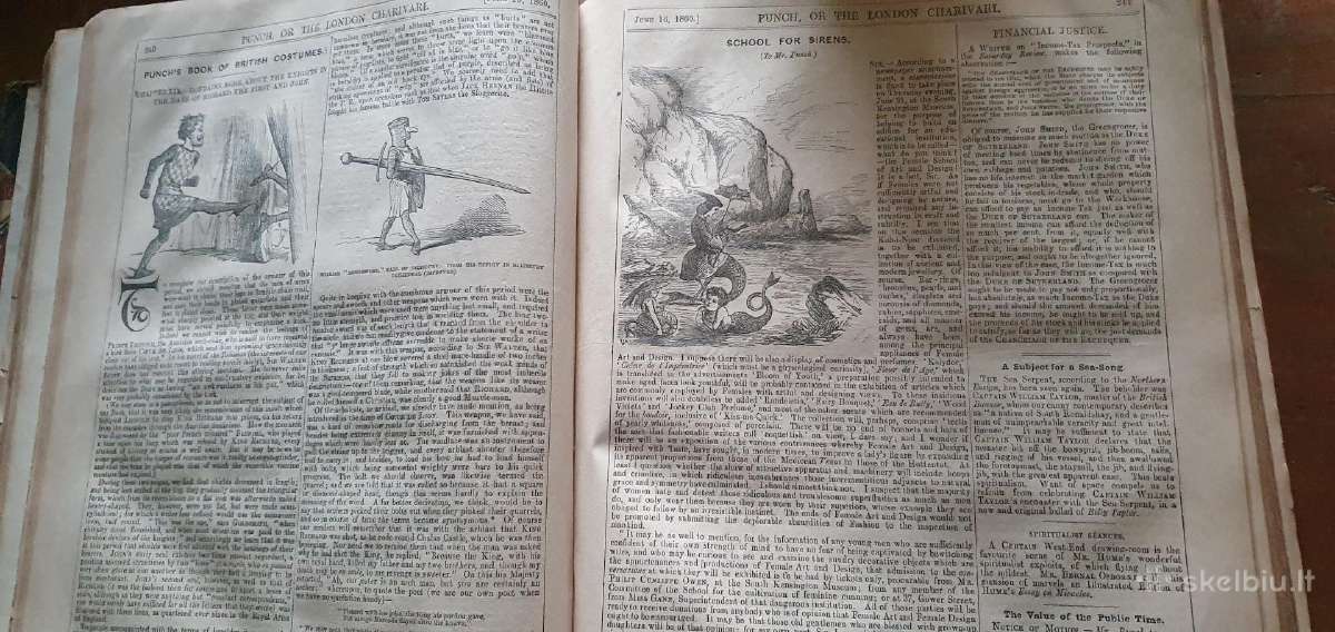 1859-1863 Punch, or the London Charivari - nuotraukos Nr. 6