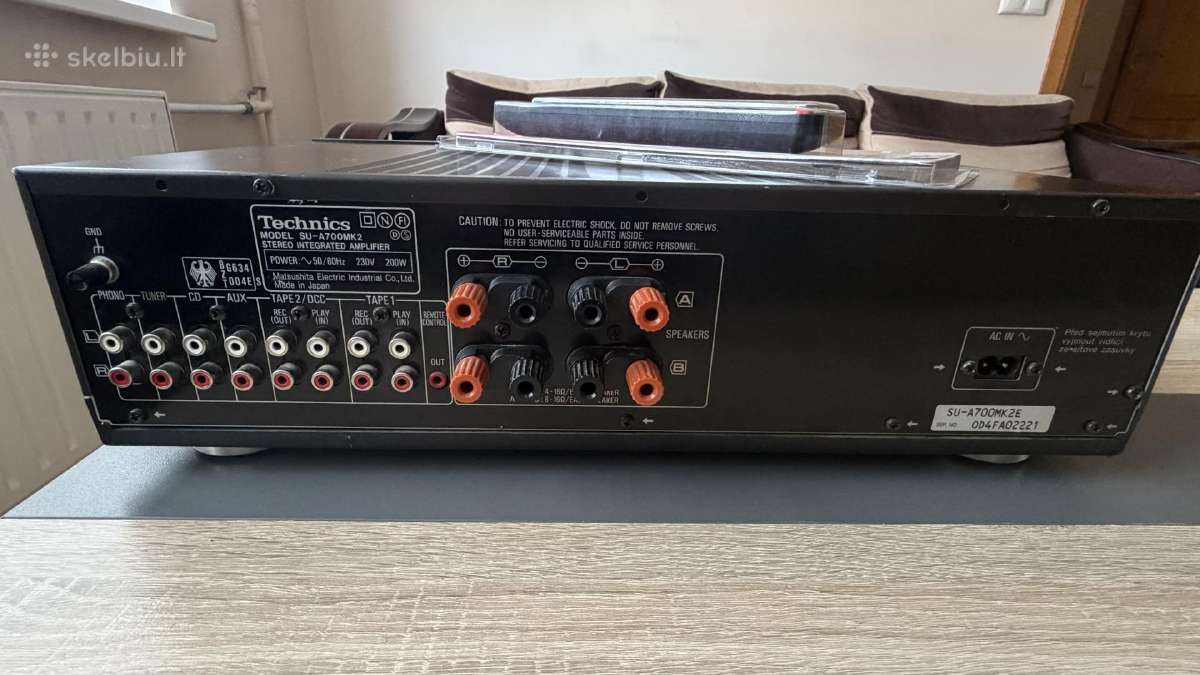Sanyo Dcx 8000k;onkyo A-803:technics Su-a700mk2 - nuotraukos Nr. 13