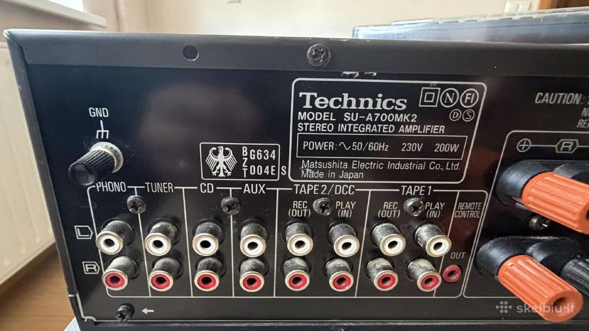 Sanyo Dcx 8000k;onkyo A-803:technics Su-a700mk2 - nuotraukos Nr. 14