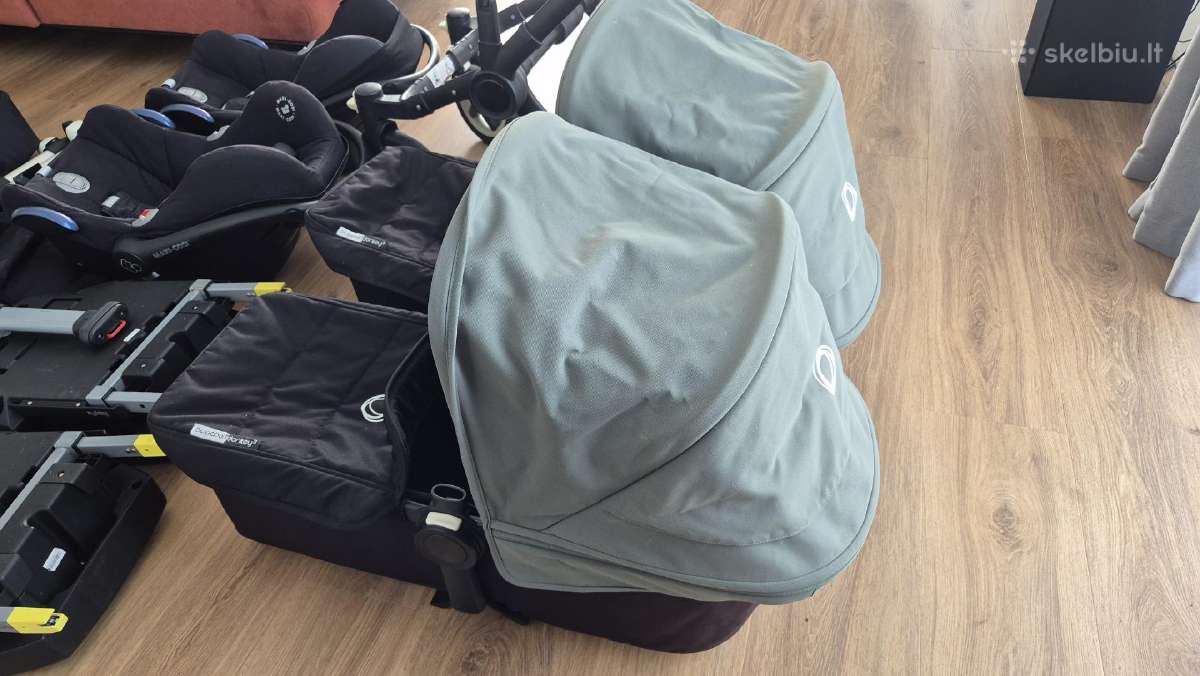 Bugaboo Donkey3 dvyniams komplektas - nuotraukos Nr. 4