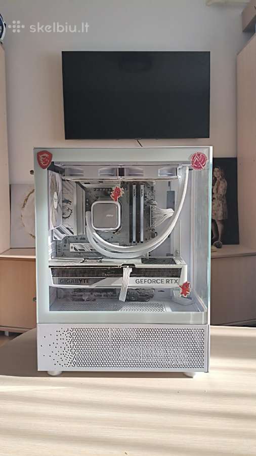 Kompiuteris Rtx 5070 ti 16gb + Ryzen 7 9800x3d - nuotraukos Nr. 7