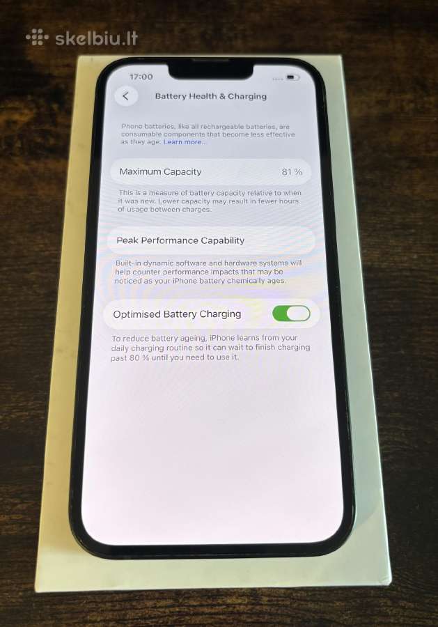 iPhone 13 128gb - nuotraukos Nr. 3