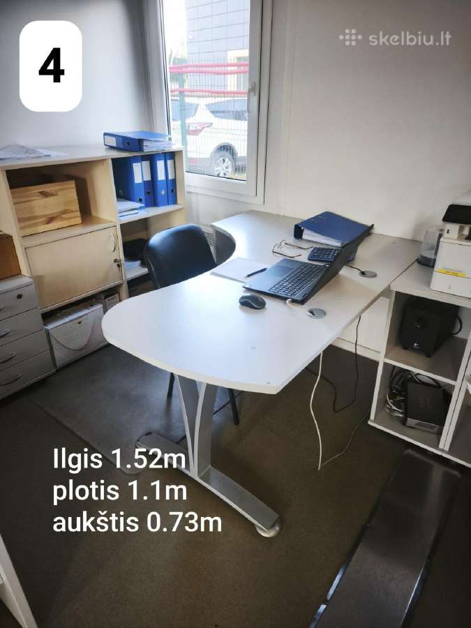 Pigiai ! Parduodami geros būklės ofiso baldai - nuotraukos Nr. 4