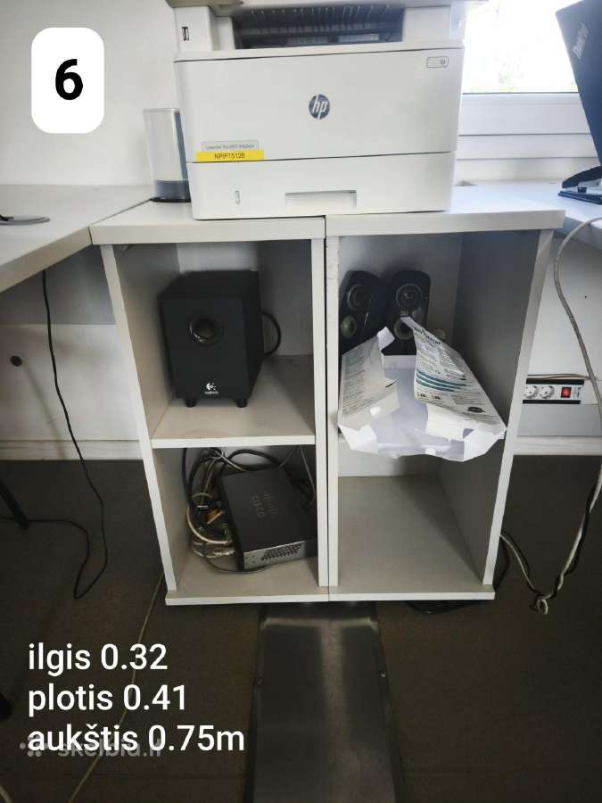 Pigiai ! Parduodami geros būklės ofiso baldai - nuotraukos Nr. 6