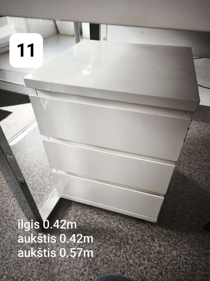 Pigiai ! Parduodami geros būklės ofiso baldai - nuotraukos Nr. 11