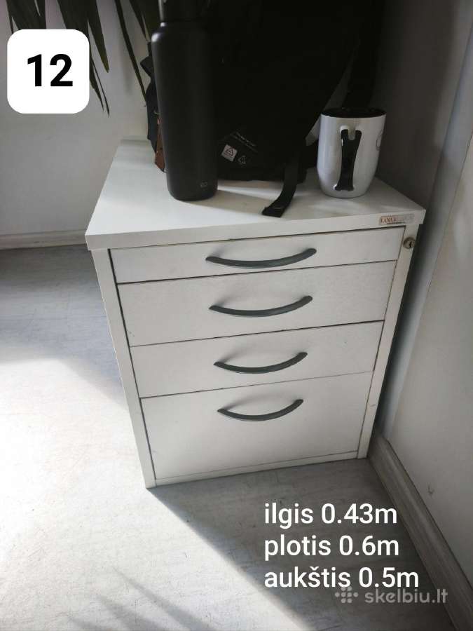 Pigiai ! Parduodami geros būklės ofiso baldai - nuotraukos Nr. 12