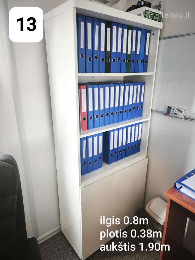 Pigiai ! Parduodami geros būklės ofiso baldai - nuotraukos Nr. 13