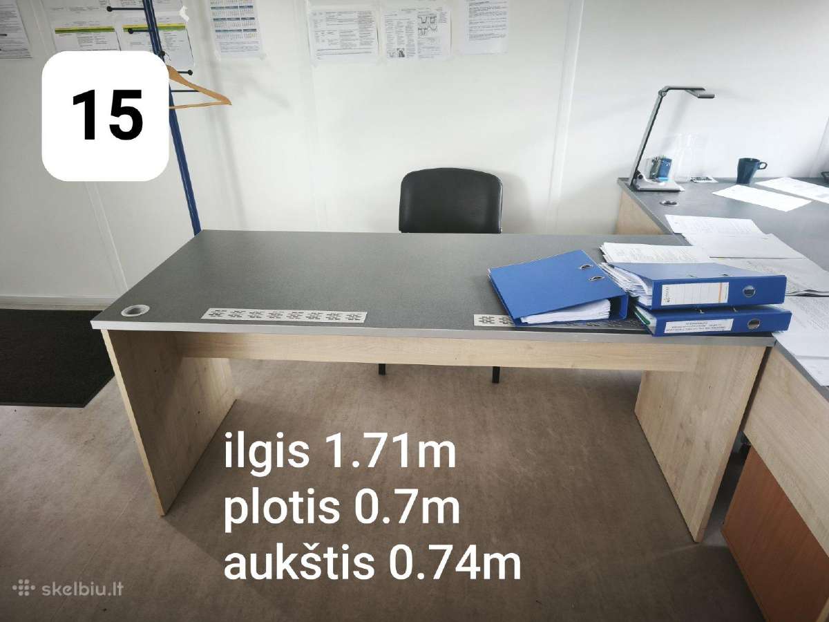 Pigiai ! Parduodami geros būklės ofiso baldai - nuotraukos Nr. 15