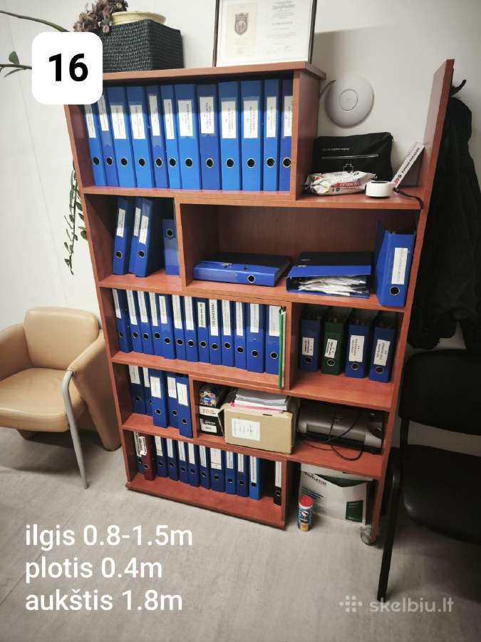 Pigiai ! Parduodami geros būklės ofiso baldai - nuotraukos Nr. 16