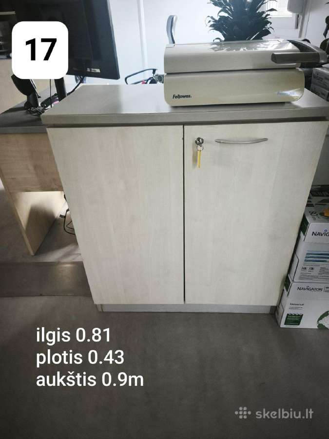 Pigiai ! Parduodami geros būklės ofiso baldai - nuotraukos Nr. 17