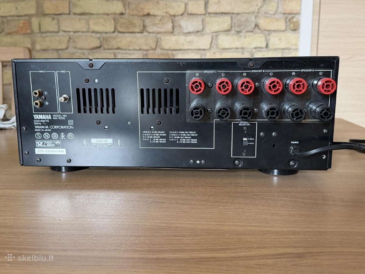 Yamaha Mx-1000 - nuotraukos Nr. 3