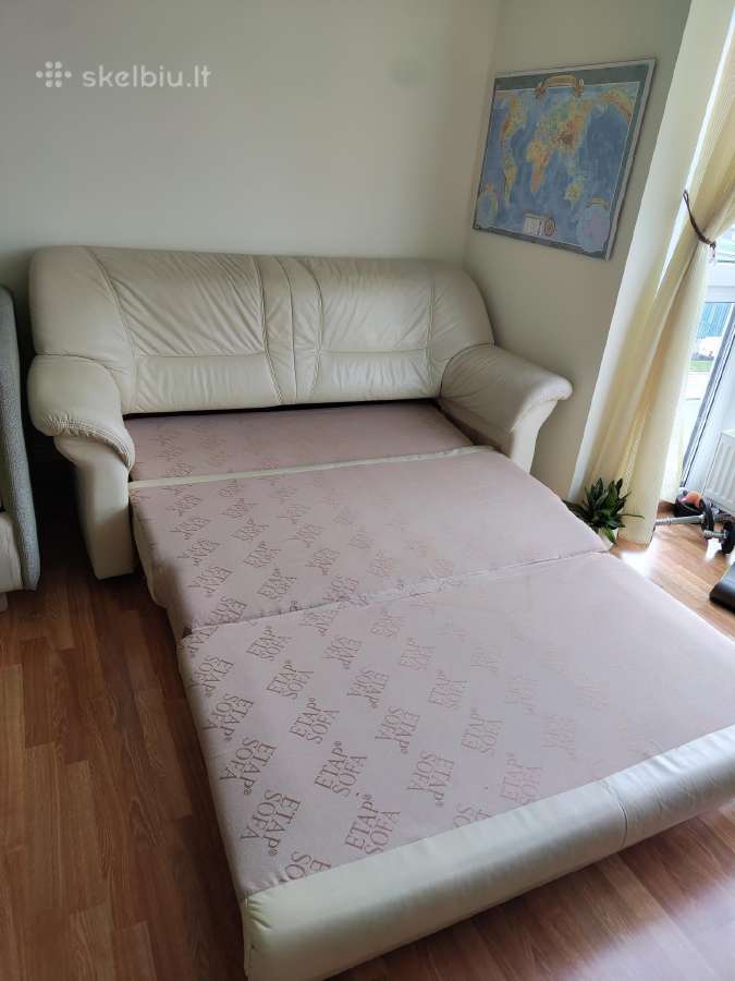 Etap Sofa Natūralios odos išskleidžiama sofa-lova - nuotraukos Nr. 8