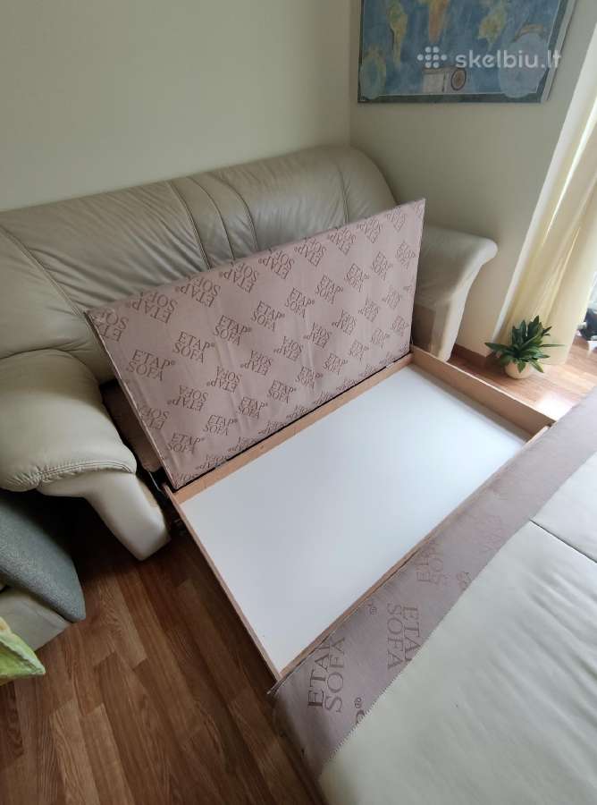 Etap Sofa Natūralios odos išskleidžiama sofa-lova - nuotraukos Nr. 11