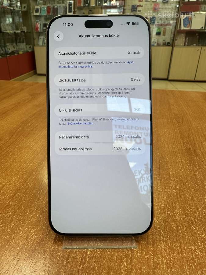 Apple iPhone 16 Pro Max 512 GB (Naudotas) - nuotraukos Nr. 2