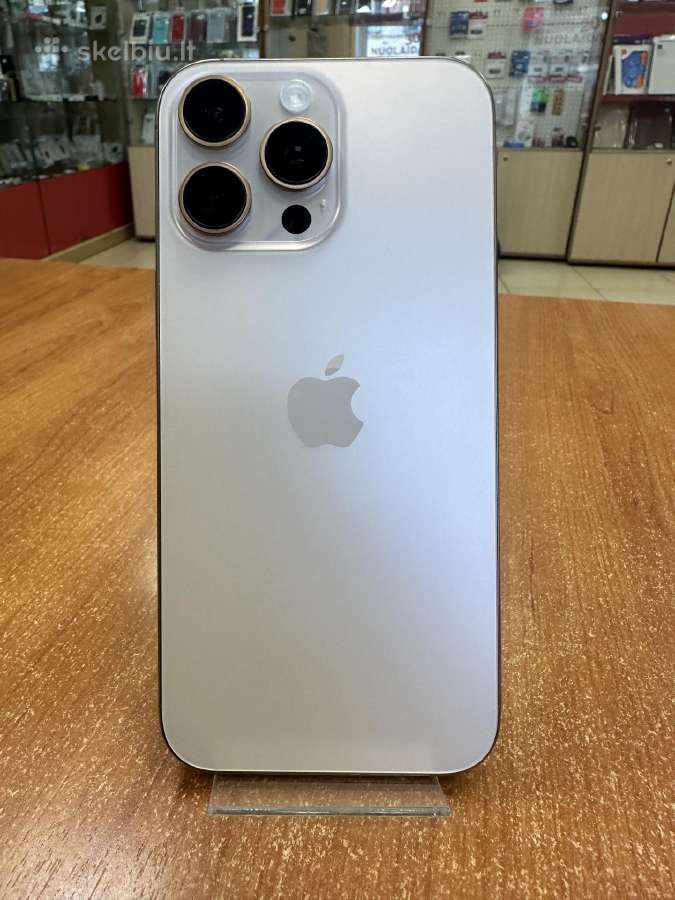 Apple iPhone 16 Pro Max 512 GB (Naudotas) - nuotraukos Nr. 3