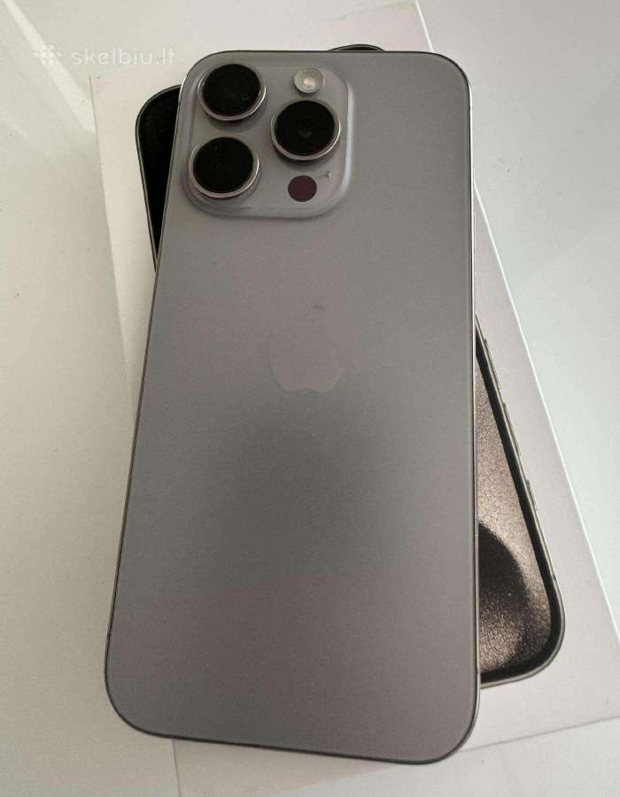 iPhone 15 Pro 256gb - nuotraukos Nr. 9