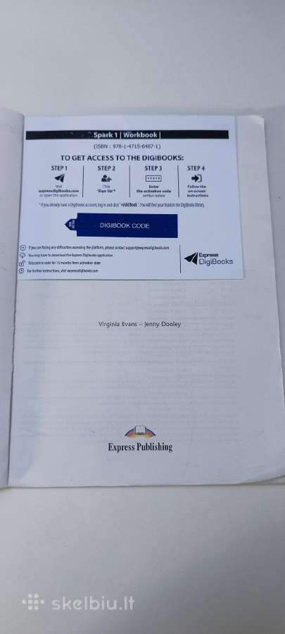 Spark 1 Workbook anglų kalbos pratybos - nuotraukos Nr. 2