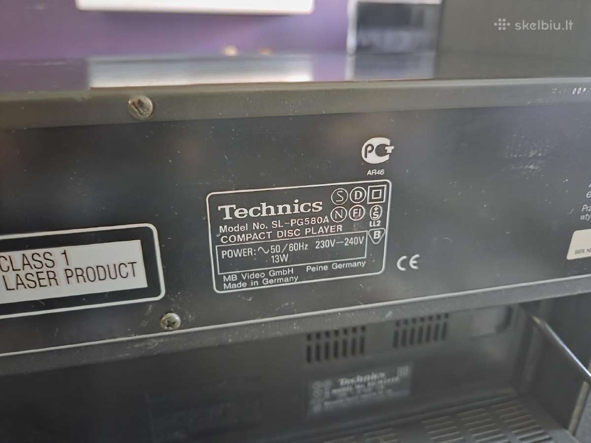 Technics SL-pg580a - nuotraukos Nr. 4