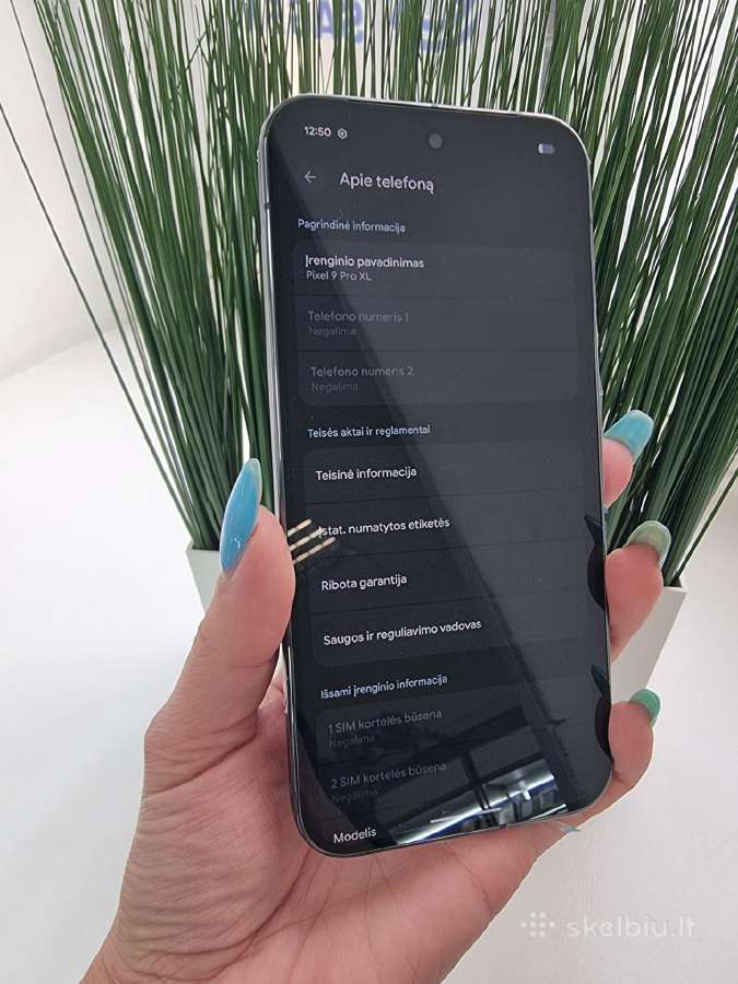 Google Pixel 9 Pro XL 16/128gb puikios būklės - nuotraukos Nr. 5