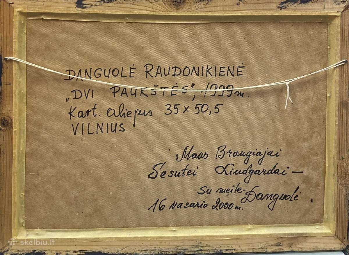 Paveikslas Danguolė Raudonikienė “Dvi paukštės - nuotraukos Nr. 3