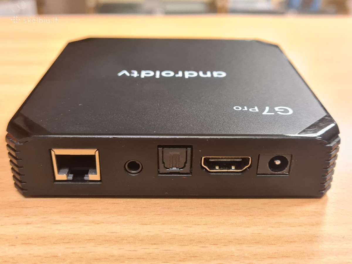 G7 Pro Android TV 11 4/32gb 4k Go3/smart TV - nuotraukos Nr. 5