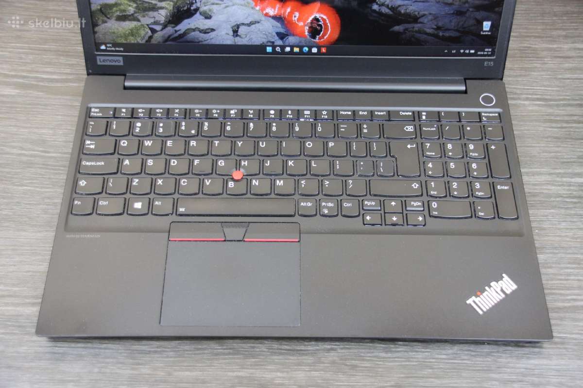 Lenovo Thinkpad E15 i5-10gen 16gb fullhd 250gb SSD - nuotraukos Nr. 2