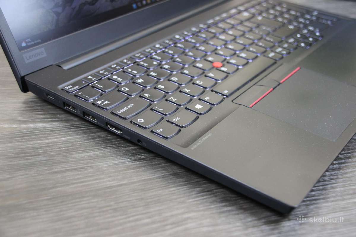 Lenovo Thinkpad E15 i5-10gen 16gb fullhd 250gb SSD - nuotraukos Nr. 6