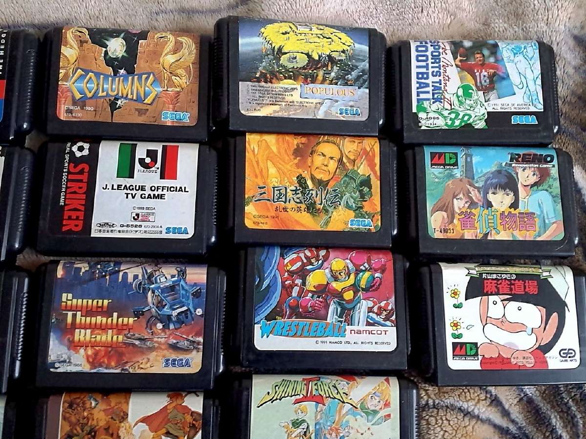 Originalūs Sega Mega Drive žaidimai / disketės - nuotraukos Nr. 4
