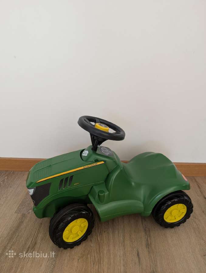 Paspiriamas traktorius Rolly Toys John Deere - nuotraukos Nr. 2