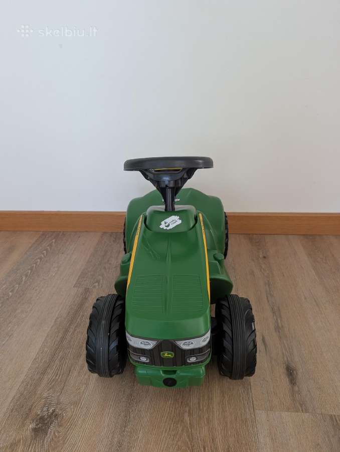 Paspiriamas traktorius Rolly Toys John Deere - nuotraukos Nr. 3