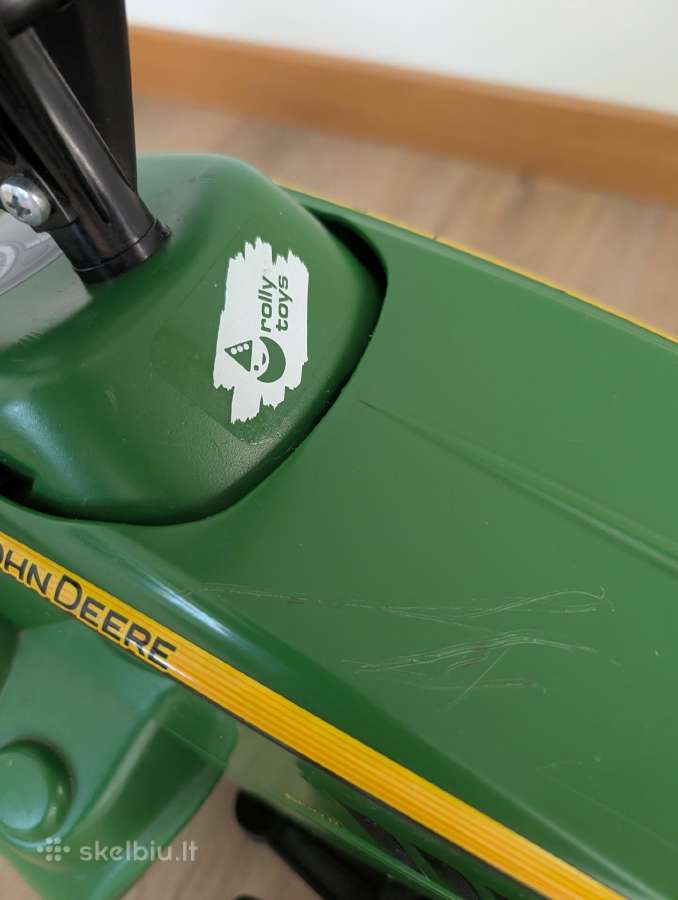 Paspiriamas traktorius Rolly Toys John Deere - nuotraukos Nr. 5