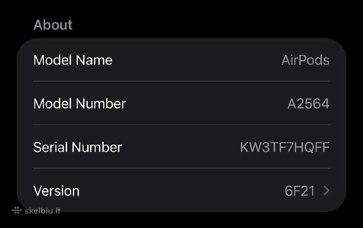 Apple Airpods 3rd gen krovimo dėklas - nuotraukos Nr. 3