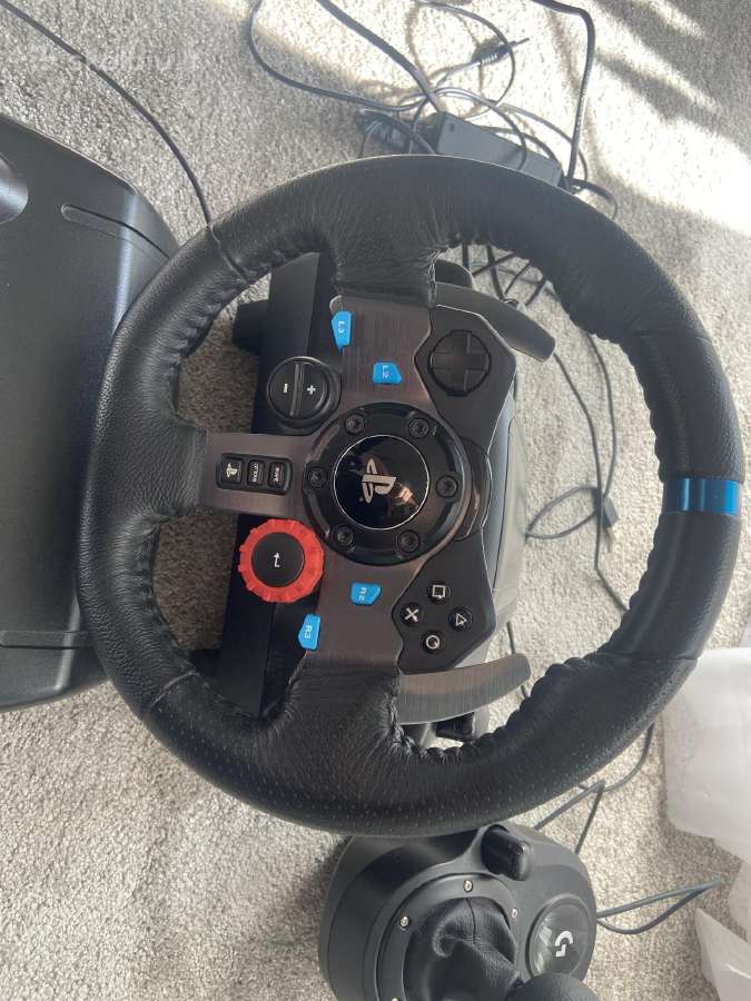 Logitech G29 Vairas + Shifter - nuotraukos Nr. 3