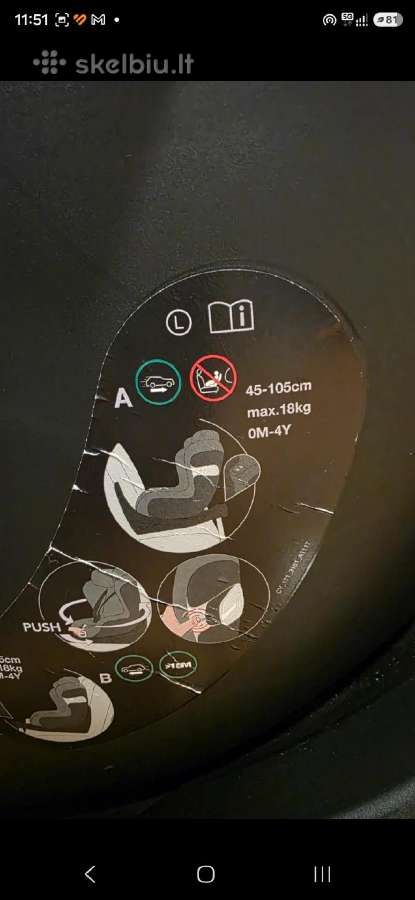 Automobilio kėdutė Cybex Sirona - nuotraukos Nr. 3