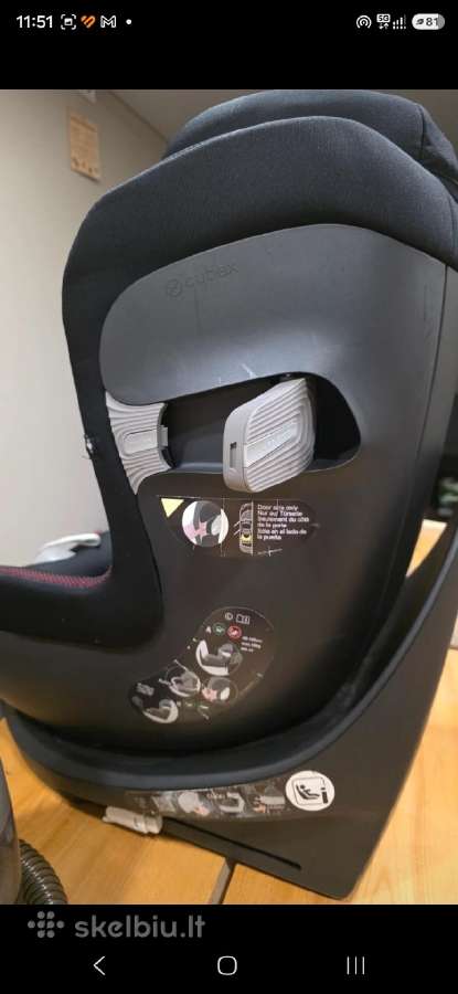 Automobilio kėdutė Cybex Sirona - nuotraukos Nr. 6