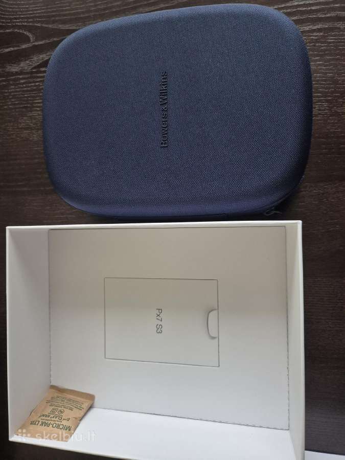 Bowers & Wilkins Px7 S3 wireless headset ausinės - nuotraukos Nr. 4