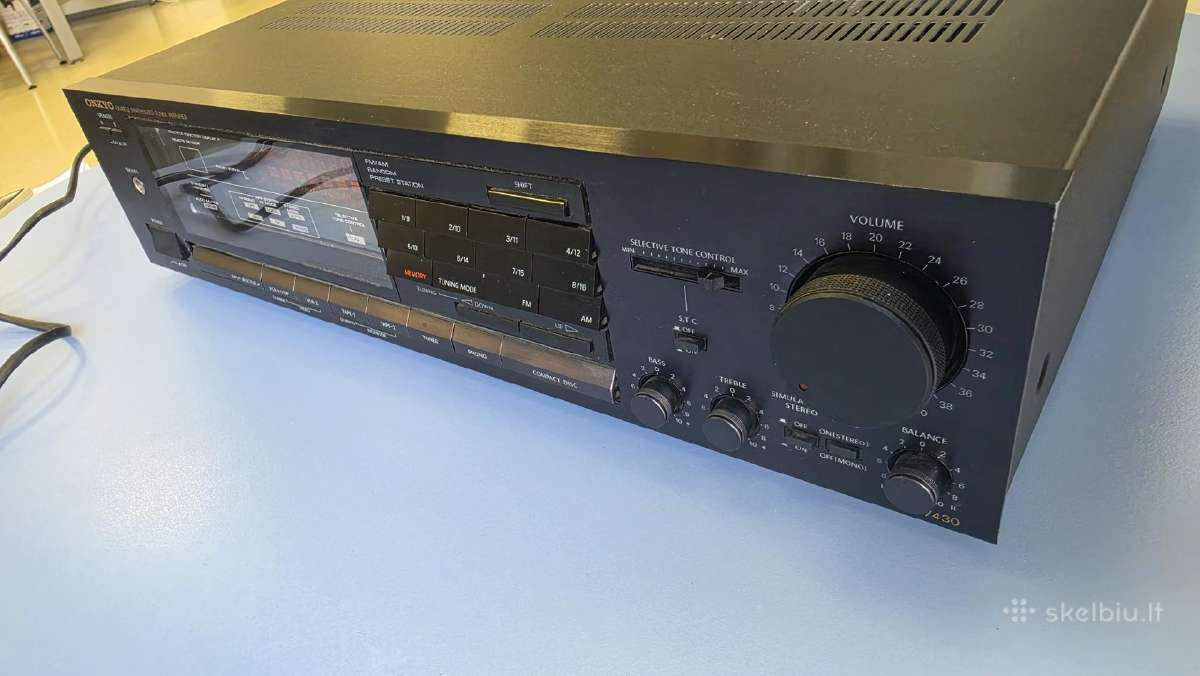Parduodamas Onkyo Tx-7430 Resyveris - nuotraukos Nr. 2