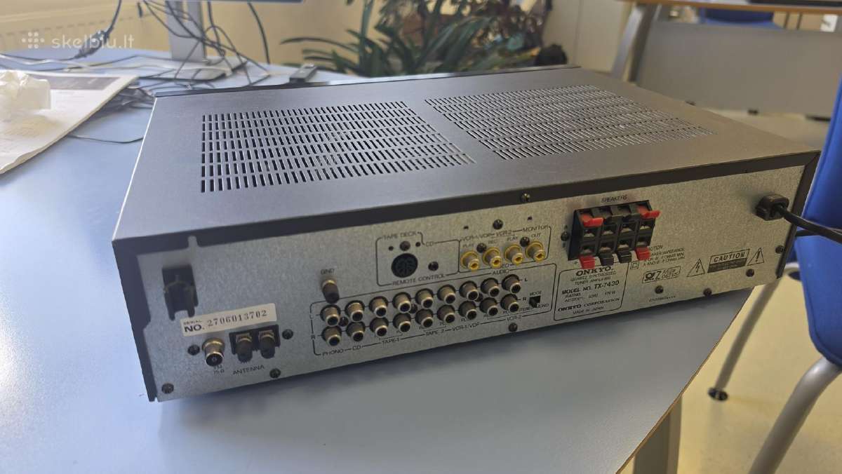 Parduodamas Onkyo Tx-7430 Resyveris - nuotraukos Nr. 4
