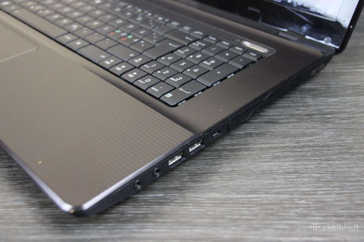 Asus 17,3 LED 8gb 120ssd hdmi kamera - nuotraukos Nr. 4