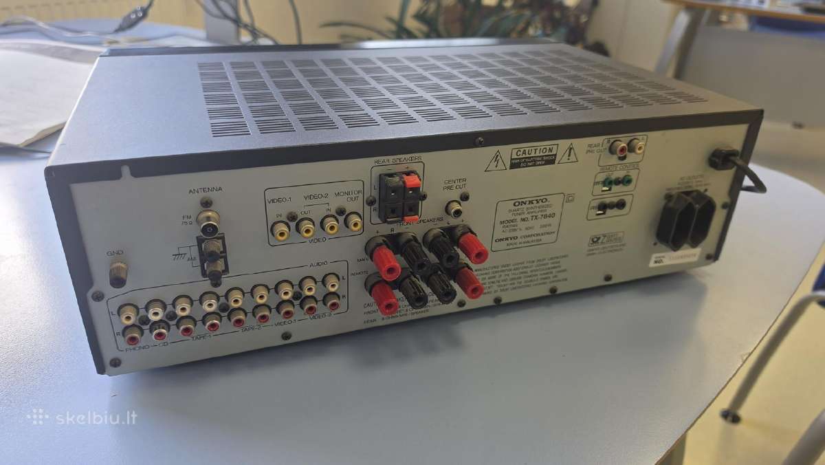 Parduodamas Onkyo Tx-7840 Resyveris - nuotraukos Nr. 3