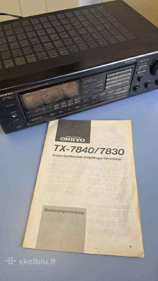 Parduodamas Onkyo Tx-7840 Resyveris - nuotraukos Nr. 4