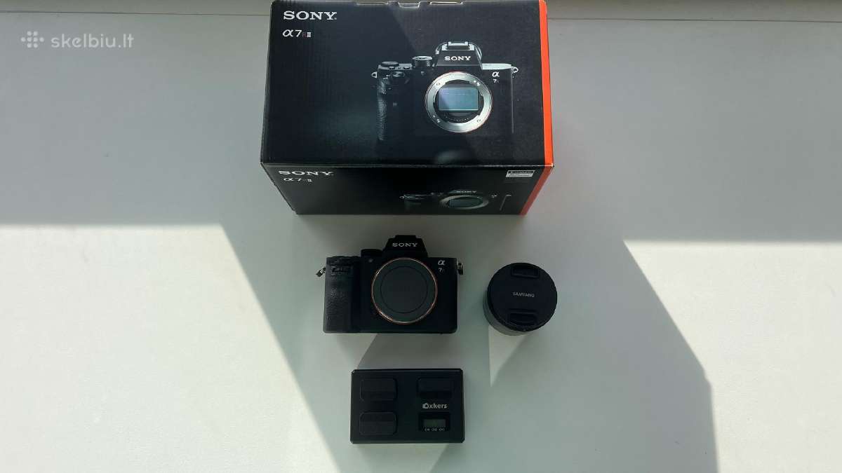 Sony a7iir kamera su plačiakampiu objektyvu - nuotraukos Nr. 2