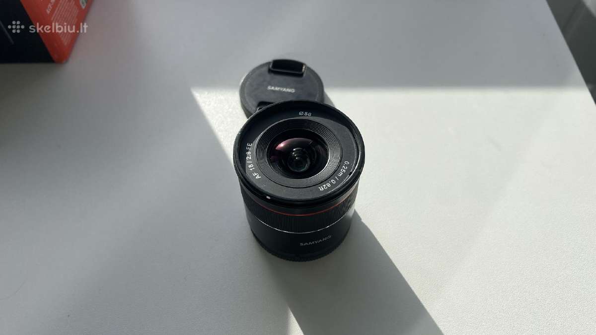 Sony a7iir kamera su plačiakampiu objektyvu - nuotraukos Nr. 3