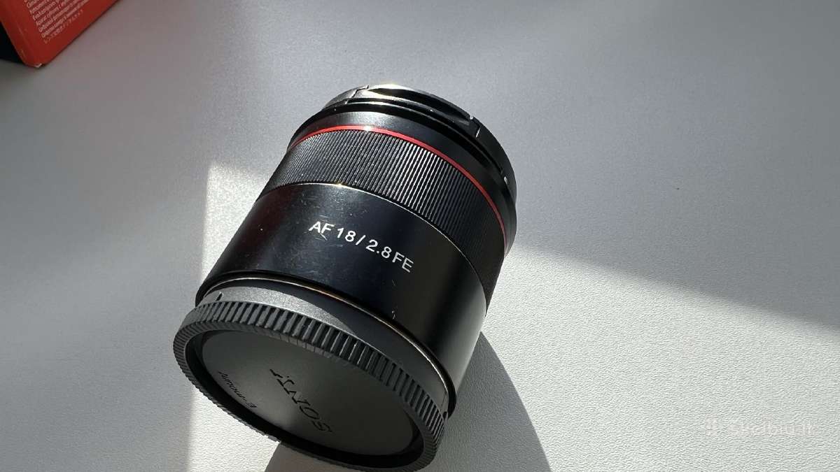 Sony a7iir kamera su plačiakampiu objektyvu - nuotraukos Nr. 4
