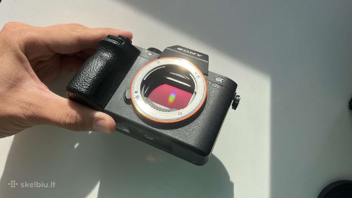 Sony a7iir kamera su plačiakampiu objektyvu - nuotraukos Nr. 8