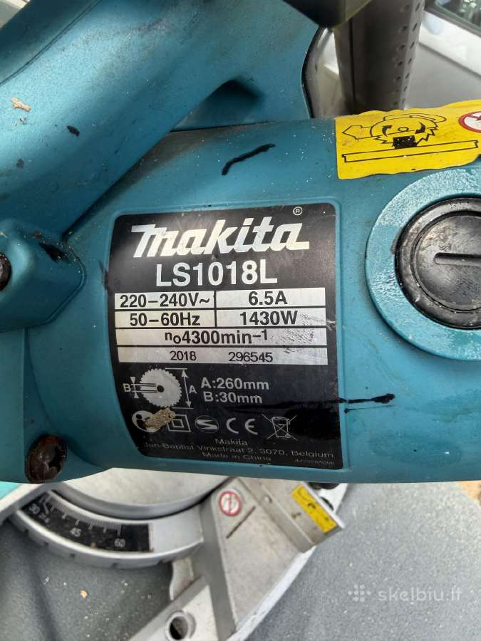 Makita skerspjuklis. Pjuklas. - nuotraukos Nr. 5