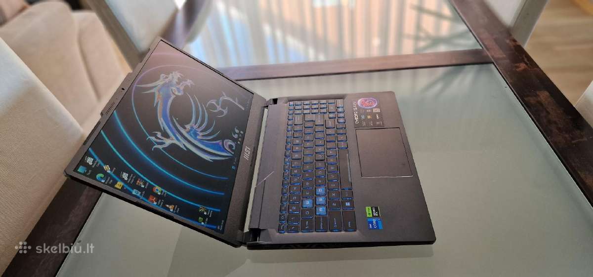 Msi Cyborg 15, i7-12650h,16gb, 512tb, Rtx 4060 8gb - nuotraukos Nr. 11