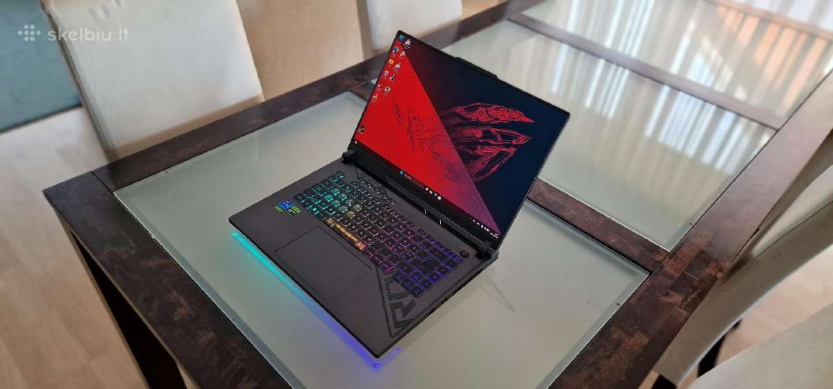 Asus Strix G16, i7-13650hx, 1tb SSD, Rtx 4060 8gb - nuotraukos Nr. 4
